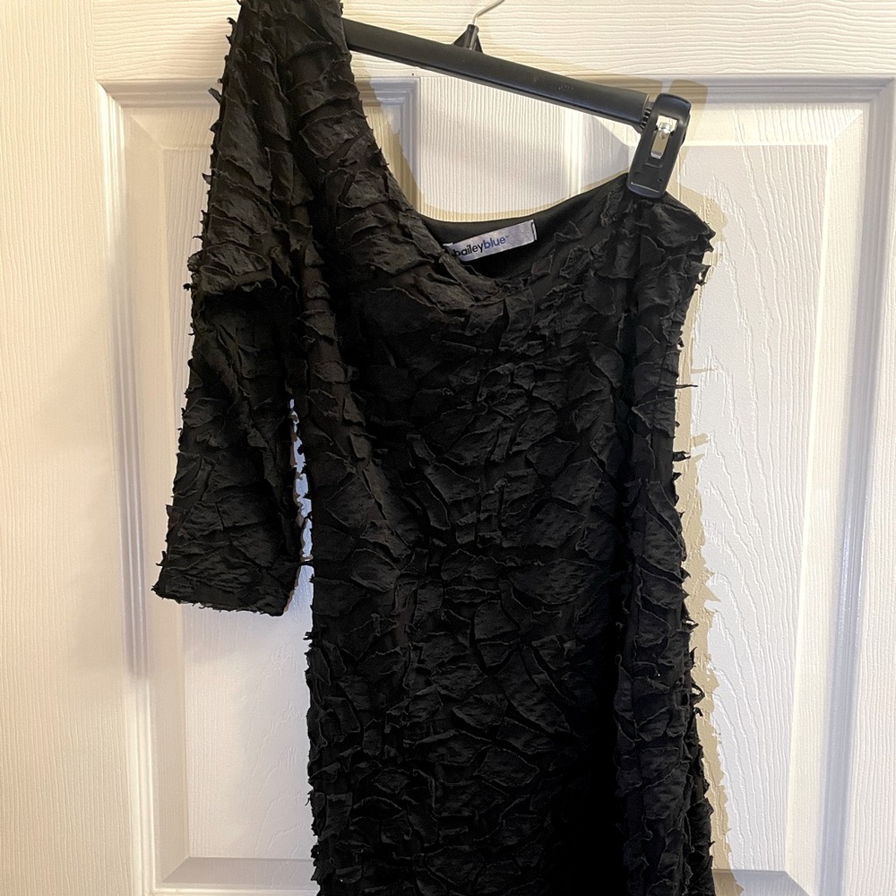 Black baileyblue single long sleeve Night dress